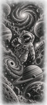 Outer space sleeve